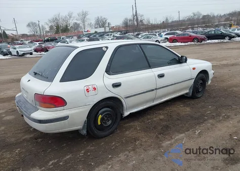 1993 Subaru Impreza L Plus z USA, uszkodzony, nr VIN JF1GF2447PH808126